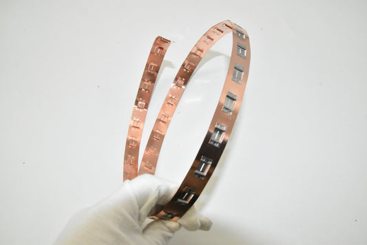 Wellgo Copper-Best-Selling High-Conductivity Custom 0.3mm Copper-Nickel Strips for 18650 Battery Cells