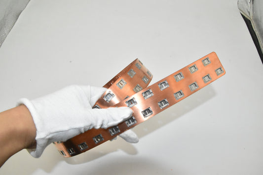 Wellgo Copper-Best-Selling High-Conductivity Custom 0.5mm Copper-Nickel Strips for 18650 Battery Cells