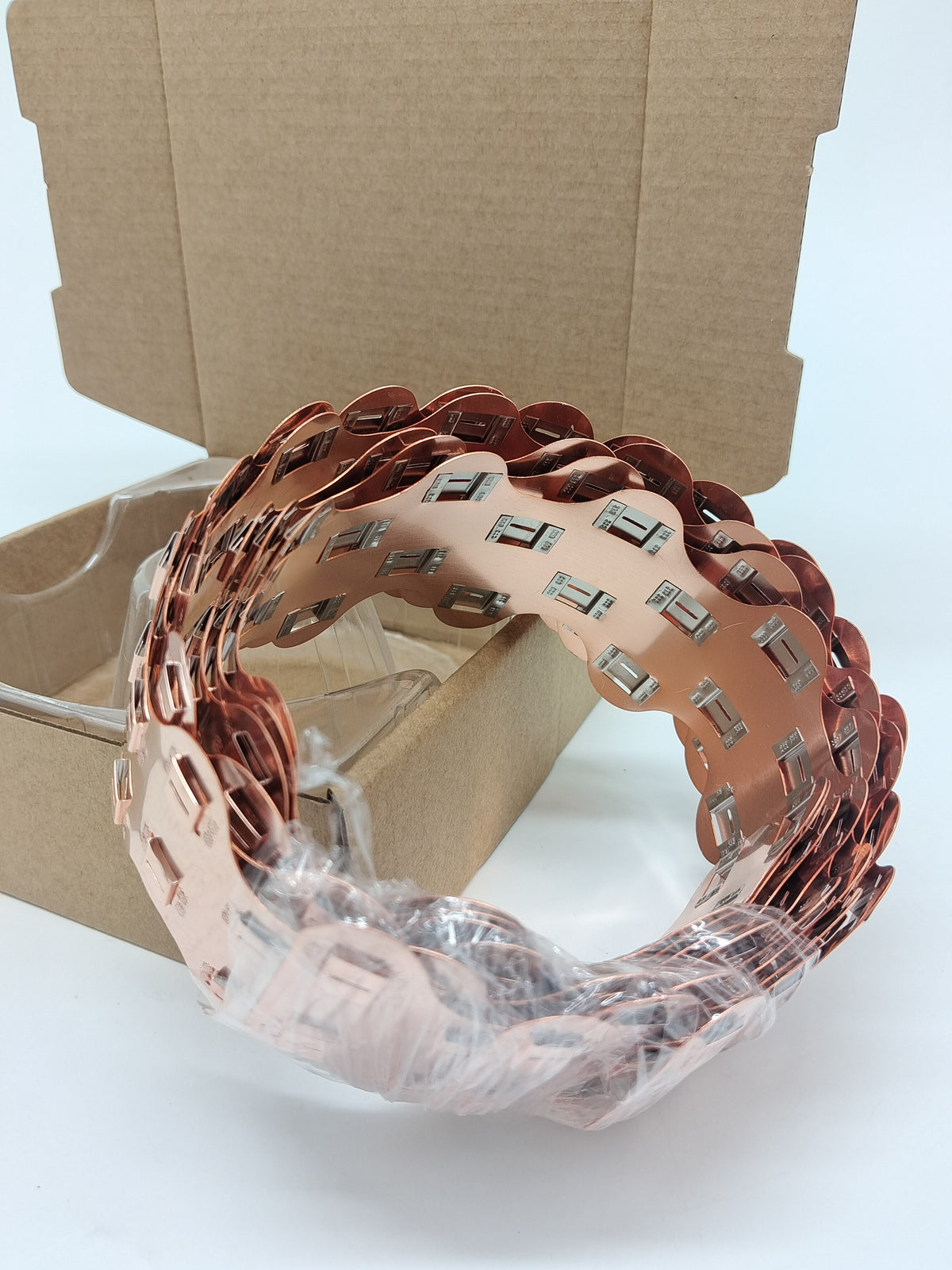Wellgo Copper-Best-Selling High-Conductivity Custom 0.3mm Copper Plate for 21700 Battery Cells
