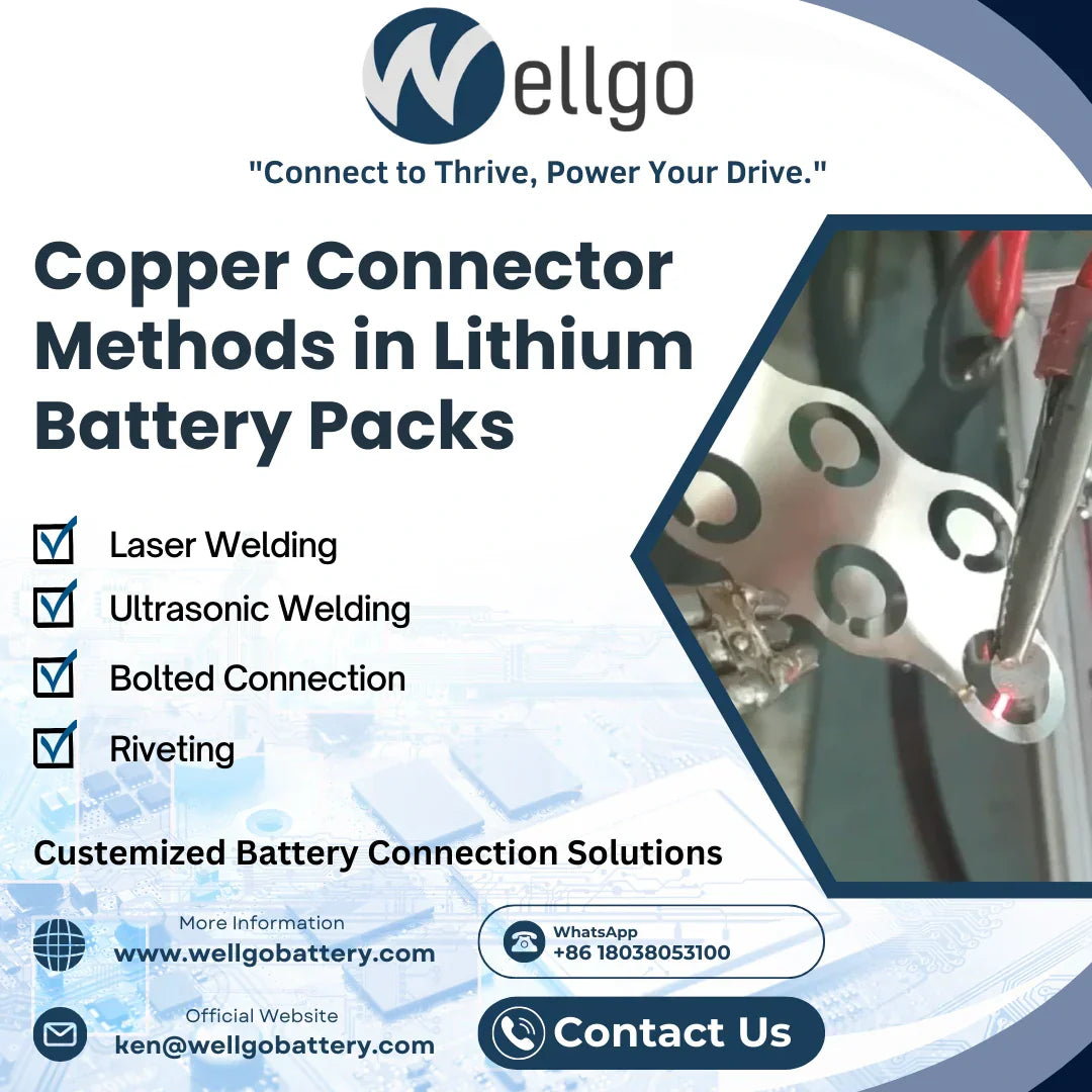 Copper Connector Methods in Lithium Battery Packs