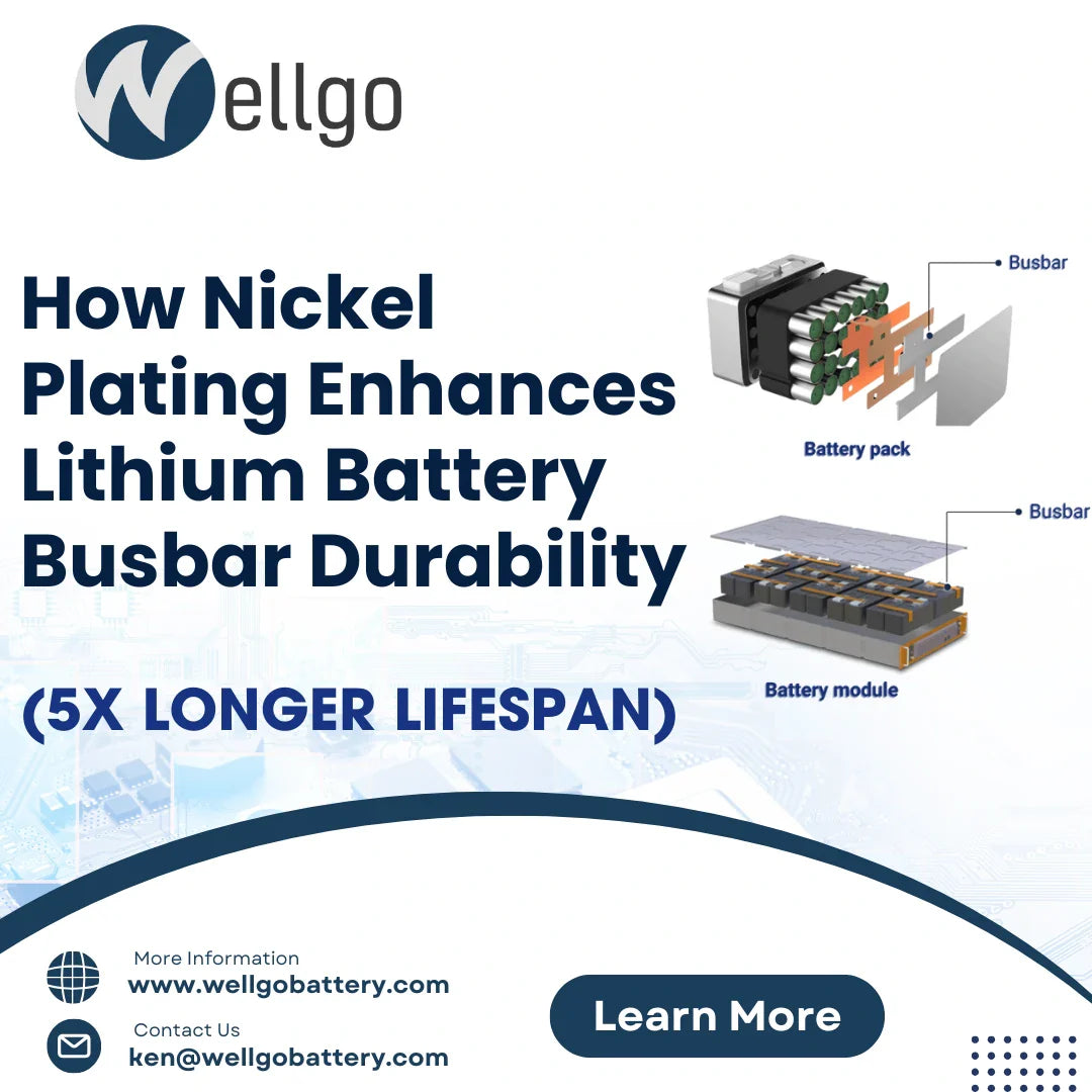 How Nickel Plating Enhances Lithium Battery Busbar Durability (5X Longer Lifespan)
