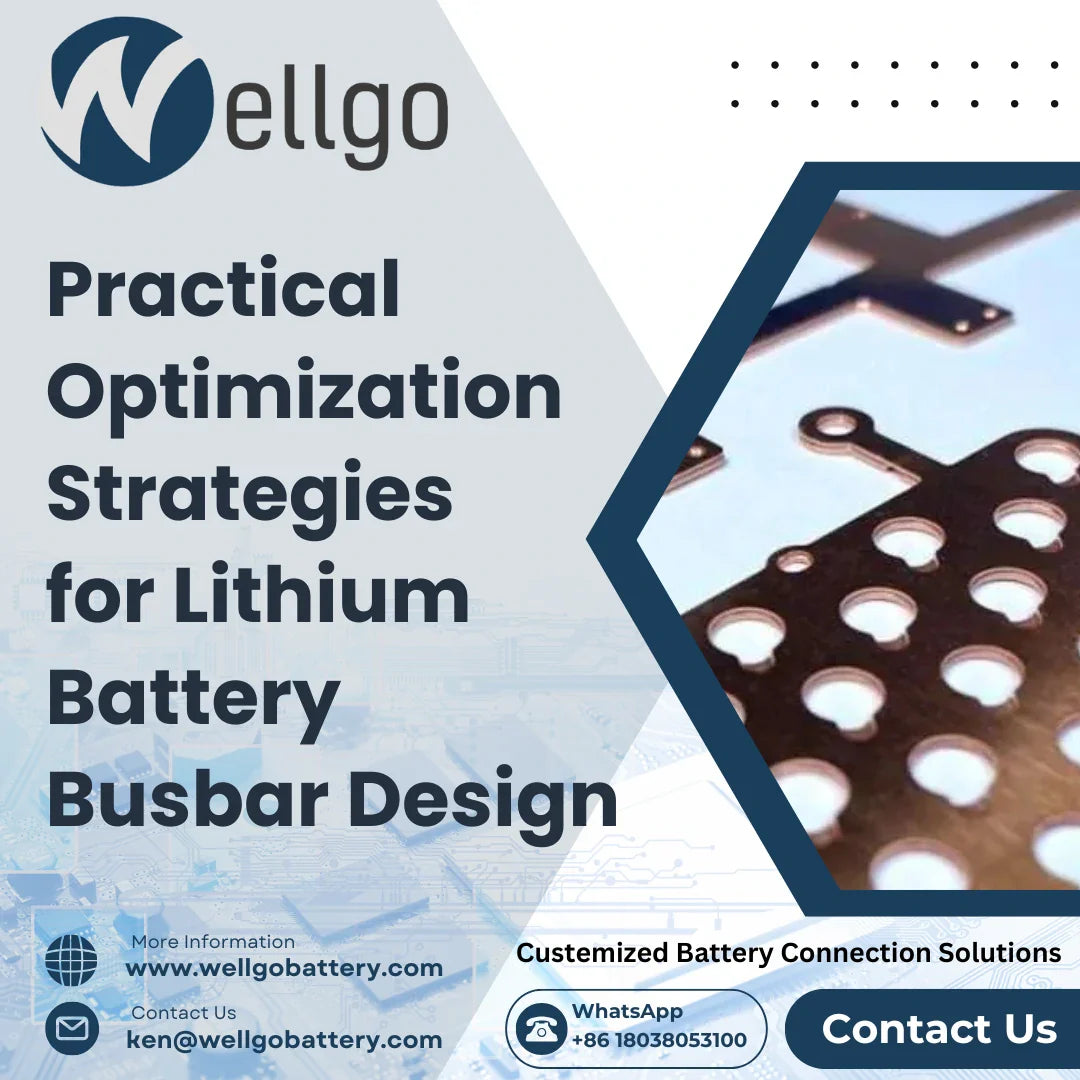 Practical Optimization Strategies for Lithium Battery Busbar Design