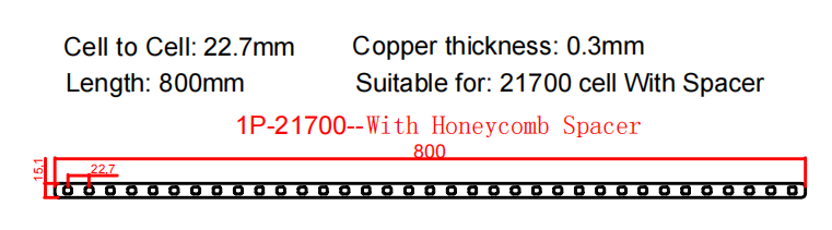 Wellgo Copper-Best-Selling High-Conductivity Custom 0.3mm Copper strip for 21700 Battery Cells