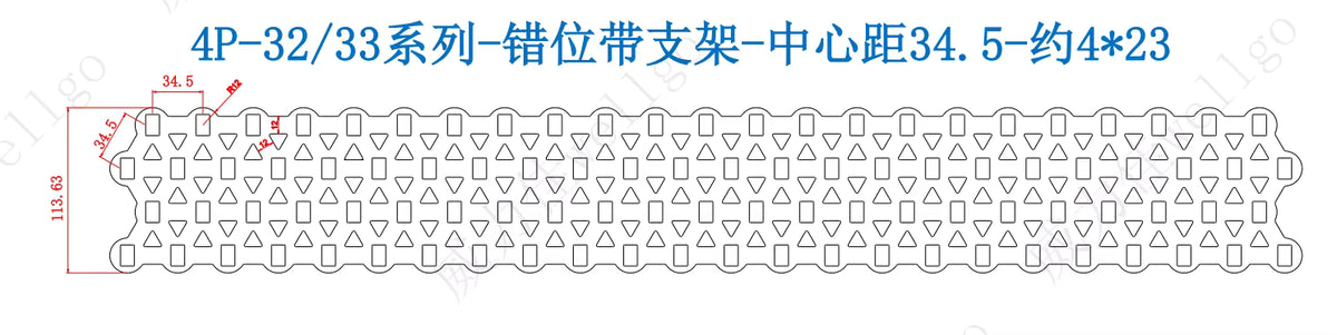 32650 32700 33140 Copper Nickel 1P-8P for Lithium-Ion Battery Connections - Strip Length 800mm
