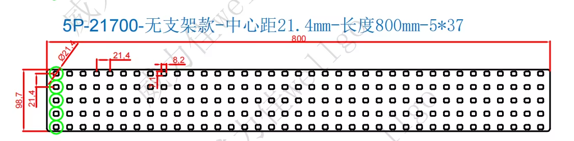 Wellgo Copper-Best-Selling High-Conductivity Custom 0.3mm Copper busbar for 21700 Battery Cells