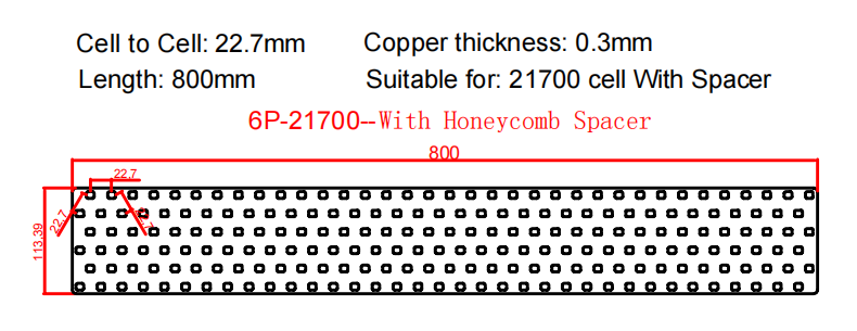 Wellgo Copper-Best-Selling High-Conductivity Custom 0.3mm Copper strip for 21700 Battery Cells