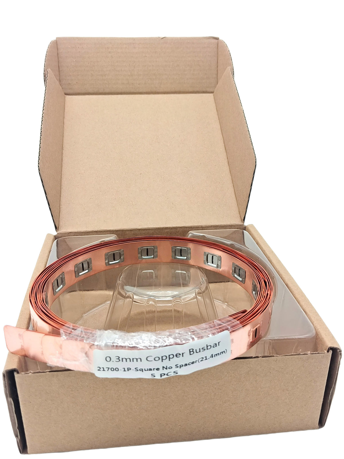 Wellgo Copper-Best-Selling High-Conductivity Custom 0.3mm Copper busbar for 21700 Battery Cells