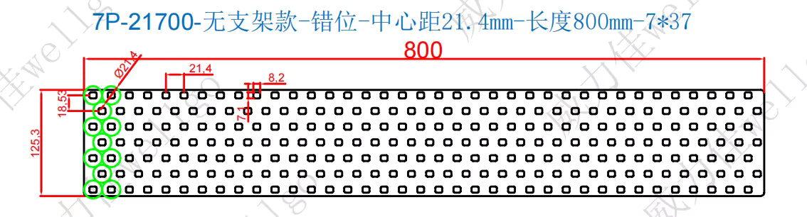 Wellgo Copper-Best-Selling High-Conductivity Custom 0.3mm Copper strip for 21700 Battery Cells