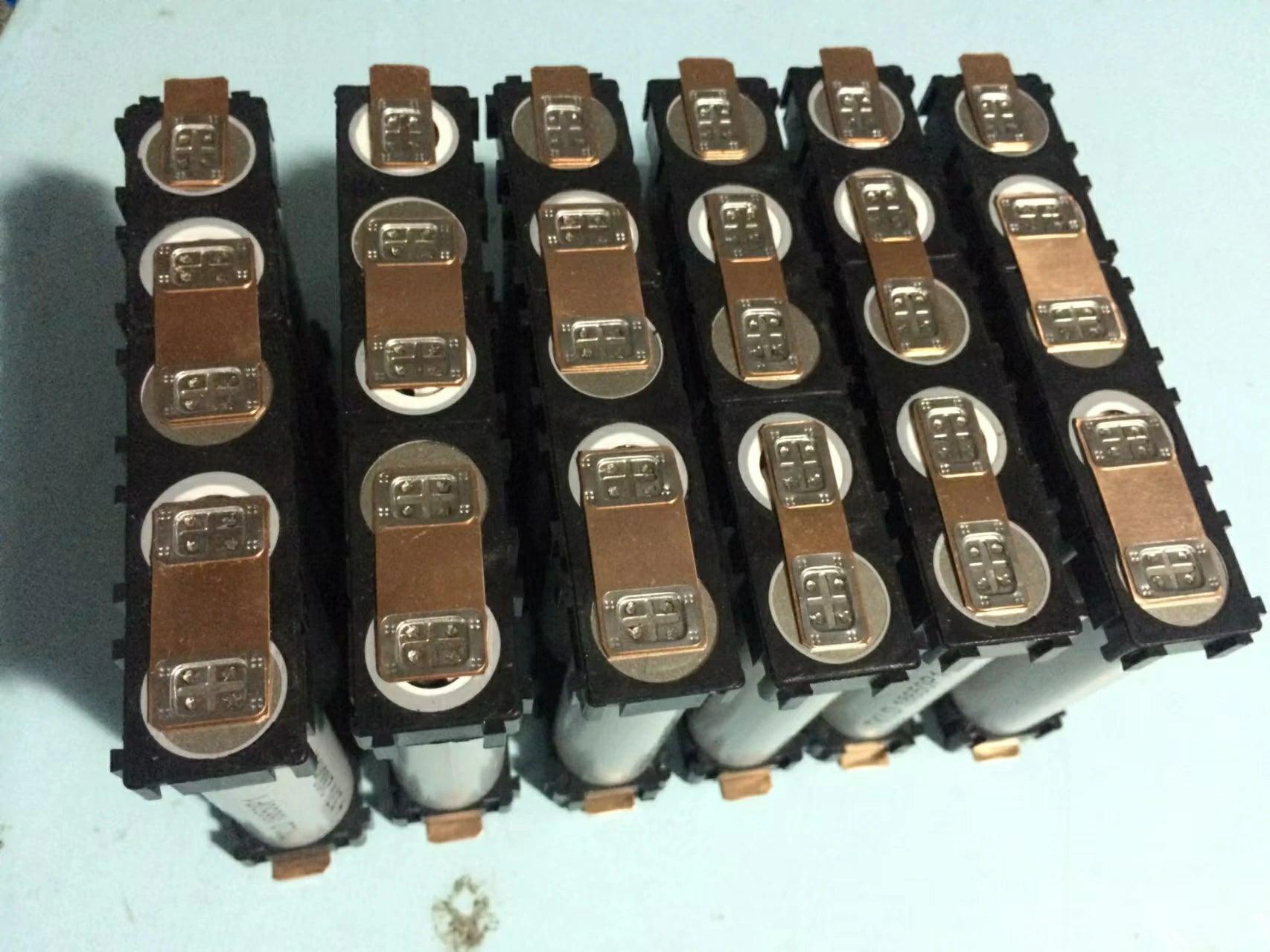 High conductivity copper-nickel busbar for battery connections by Wellgo
