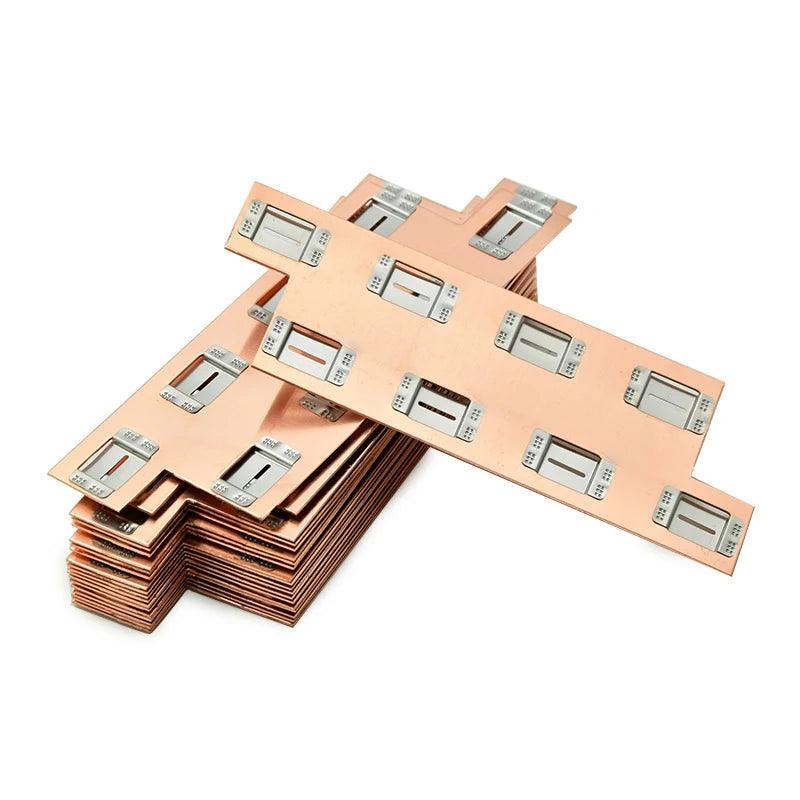 High-conductivity copper busbars for industrial battery applications