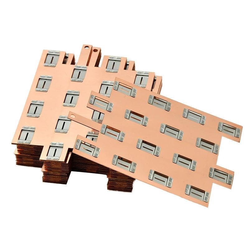 Honeycomb cell spacer copper-nickel busbar with 20mm center distance