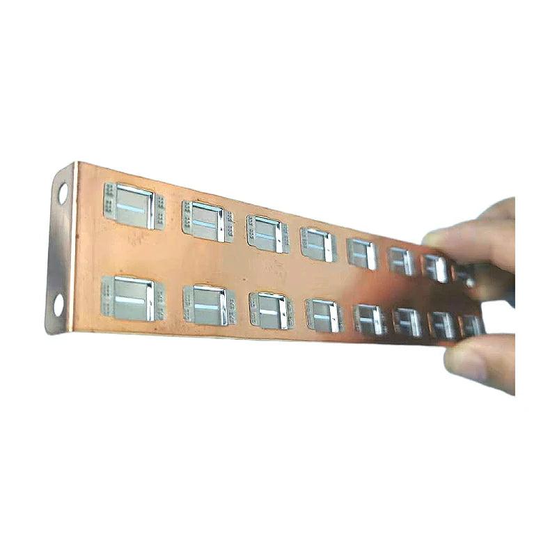 No cell spacer copper-nickel busbar for electric bicycle batteries