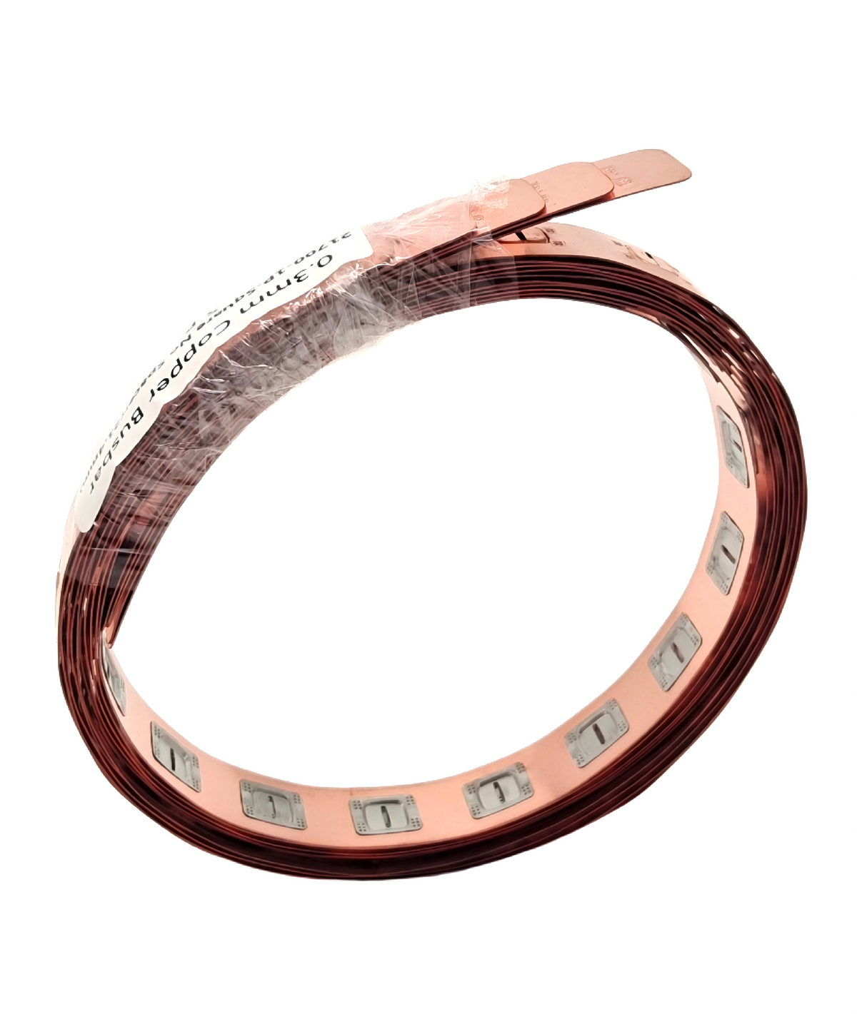 Wellgo Copper-Best-Selling High-Conductivity Custom 0.3mm Copper busbar for 21700 Battery Cells