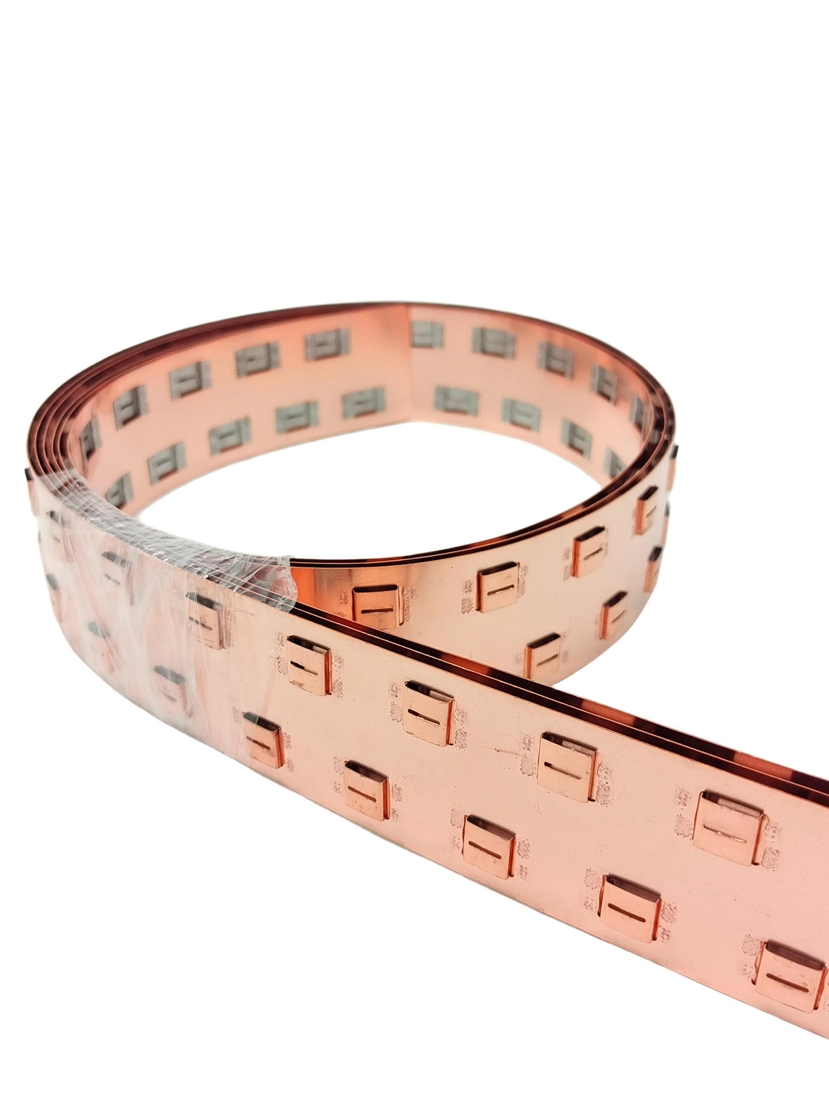 Wellgo Copper-Best-Selling High-Conductivity Custom 0.3mm Copper strip for 21700 Battery Cells