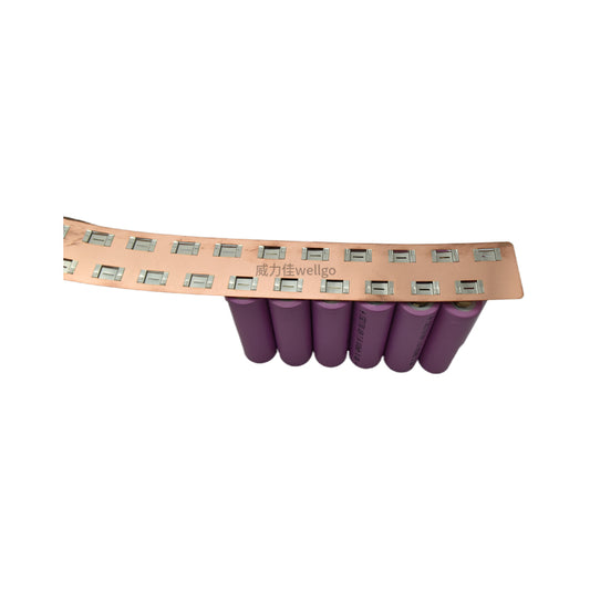 Wellgo Copper-Best-Selling High-Conductivity Custom Copper-Nickel Sheets for 18650 & 21700 Battery Cells